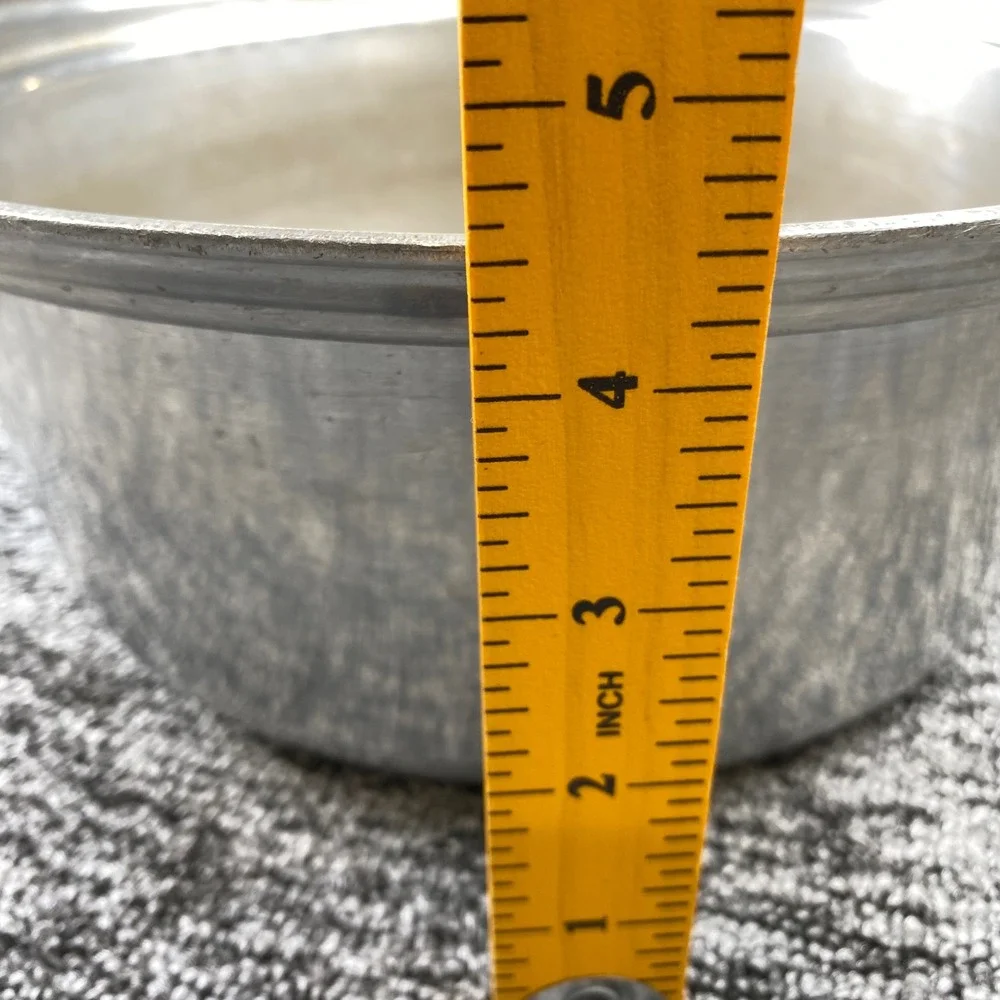 Vintage Wear Ever 824 Aluminum Stock Pot Dutch Oven 10.5 Inch Made in USA